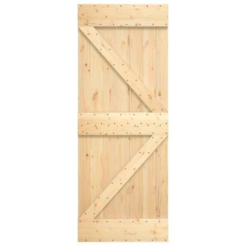 NARVIK Solid Pine Door 70x210 cm - Stylish & Secure