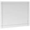 Wall Mirror 80x60 cm - Modern Glass Design | HipoMarket