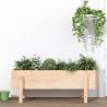 Garden Raised Bed 101x30x38 cm Solid Wood Pine Colour natural pine Size 101 x 30 x 38 cm Quantity in Package 1 