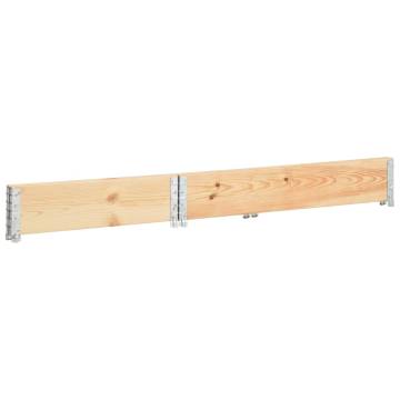 Pallet Collar 80x120 cm - Solid Pine Wood | HipoMarket