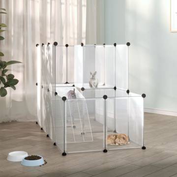 Small Animal Cage Transparent - Spacious & Safe for Pets