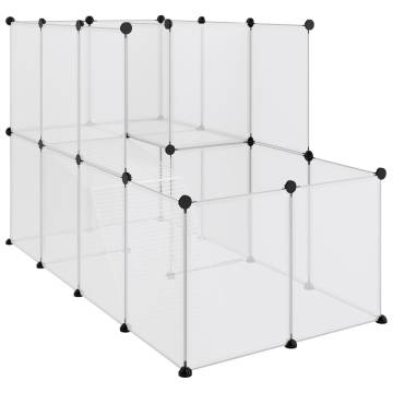 Small Animal Cage Transparent - Spacious & Safe for Pets