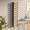 Wall Mounted Wine Rack for 24 Bottles Gold Iron Colour gold Quantity in Package 1 Number of 24 Number of Bottles 