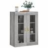 Wall Mounted Cabinet Grey Sonoma - Stylish Storage Solution