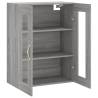 Wall Mounted Cabinet Grey Sonoma - Stylish Storage Solution