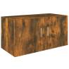 Wall Mounted Cabinet Smoked Oak - Modern & Space-Saving Design