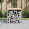 Garden Bench Gabion Design 43x44x42 cm Solid Wood Pine Colour natural pine Size 43 x 44 x 42 cm Quantity in Package 1 Number of 