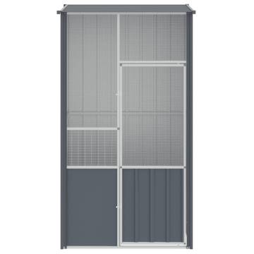 Bird Cage Anthracite 115x78x200 cm - Durable Galvanised Steel