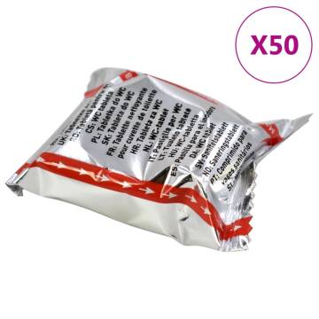 Toilet Cleaning Tablets - 50 pcs Urinal Cleaners | Hipomarket