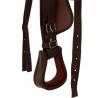 Western Saddle with Headstall & Breast Collar - Real Leather