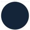 Floating PE Solar Pool Film 210 cm - Black and Blue