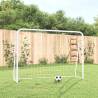 Football Goal with Net White 214x75x152 cm Steel&Polyester Size 214 x 75 x 152 cm Quantity in Package 1 