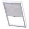 Pleated Blind White PK08 - Modern, UV Resistant & Easy to Install