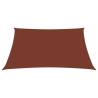 Terracotta Sunshade Sail 2.5x4.5m - Oxford Fabric Protection