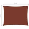 Terracotta Sunshade Sail 2.5x4.5m - Oxford Fabric Protection