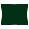 Sunshade Sail Oxford Fabric Rectangular 3.5x4.5 m Dark Green Colour dark green Size 3.5 x 4.5 m Quantity in Package 1 