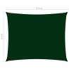 Sunshade Sail Oxford Fabric 3.5x4.5m - Dark Green