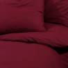 Duvet Cover Set Bordeaux 200x200 cm - Lightweight Microfiber