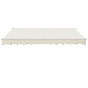 Retractable Awning Cream 3x2.5m - Durable & Stylish Shade