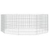 10-Panel Rabbit Cage - Spacious & Sturdy Galvanised Iron