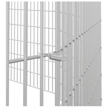 10-Panel Rabbit Cage - Spacious & Sturdy Galvanised Iron