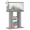 Aquarium Stand Grey Sonoma - 60x30x60 cm Engineered Wood