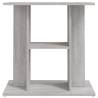 Aquarium Stand Grey Sonoma - 60x30x60 cm Engineered Wood