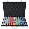 Poker Set with 1000 Chips - Premium Aluminium Case