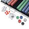 Poker Set with 1000 Chips - Premium Aluminium Case