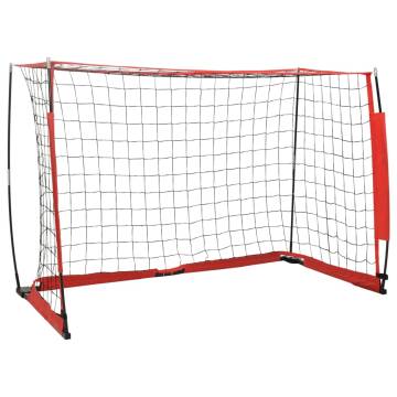 Portable Steel Soccer Goal 184x91x124.5 cm | Hipomarket