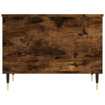 Elegant Smoked Oak Coffee Table - 60x44.5x45 cm | HipoMarket