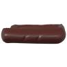 Luxury Brown Dog Bed 80x68x23 cm | Faux Leather Sofa for Pets