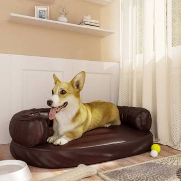 Ergonomic Foam Dog Bed - Comfort & Style for Your Pet