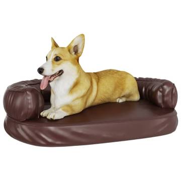 Ergonomic Foam Dog Bed - Comfort & Style for Your Pet