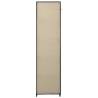 Folding Wardrobe Cream 110x45x175 cm - Space-Saving Storage