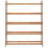 Shoe Rack Brown 65x24x81 cm - Stylish & Sturdy Storage