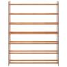 Shoe Rack Brown 90x24x117 cm | Engineered Wood Storage