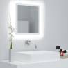 LED Bathroom Mirror White 40x8.5x37 cm Acrylic Colour white Quantity in Package 1 