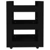 Kitchen Trolley Black 60x45x80 cm - Stylish & Functional Storage