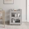 Kitchen Trolley Grey Sonoma - 60x45x80 cm | Hipomarket UK