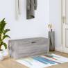 Wall Shoe Cabinet Grey Sonoma - Modern Storage Solution