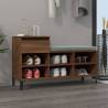 Stylish Brown Oak Shoe Cabinet - 102x36x60 cm | HipoMarket