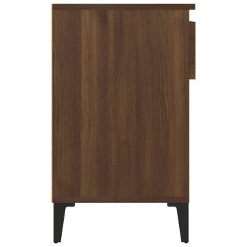 Stylish Brown Oak Shoe Cabinet - 102x36x60 cm | HipoMarket