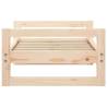 Comfortable Solid Pine Wood Dog Bed 65.5x50.5 cm