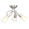 Ceiling Lamp with Glass Shades for E14 Bulbs - Elegant Design