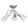 Ceiling Lamp with Glass Shades for E14 Bulbs - Elegant Design