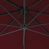 Cantilever Umbrella 250x250 cm - Wine Red | HipoMarket UK