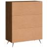 Classic Brown Oak Sideboard - 69.5x34x90 cm | HipoMarket