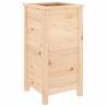 Garden Planter 40x40x78 cm - Solid Pine Wood | HipoMarket