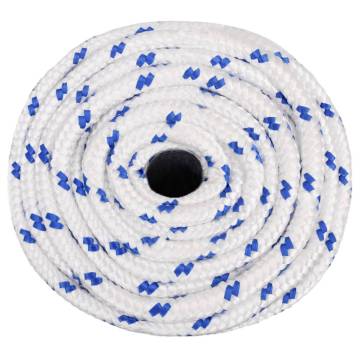 Durable White Polypropylene Boat Rope 16mm 100m for Boating